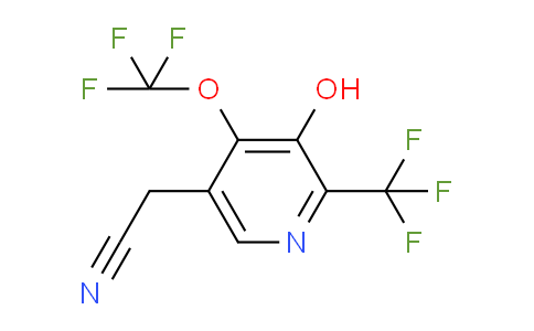 AM211769 | 1804341-84-1 | 3-Hydroxy-4-(trifluoromethoxy)-2-(trifluoromethyl)pyridine-5-acetonitrile