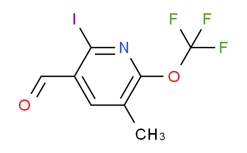 AM211778 | 1804648-69-8 | 2-Iodo-5-methyl-6-(trifluoromethoxy)pyridine-3-carboxaldehyde