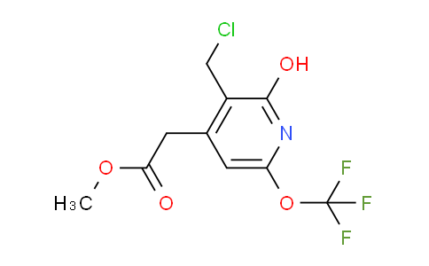 AM211779 | 1806730-40-4 | Methyl 3-(chloromethyl)-2-hydroxy-6-(trifluoromethoxy)pyridine-4-acetate