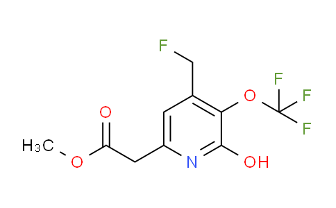 AM211792 | 1806171-24-3 | Methyl 4-(fluoromethyl)-2-hydroxy-3-(trifluoromethoxy)pyridine-6-acetate