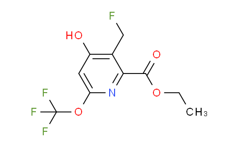 AM211797 | 1804483-30-4 | Ethyl 3-(fluoromethyl)-4-hydroxy-6-(trifluoromethoxy)pyridine-2-carboxylate