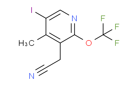 AM211808 | 1804835-12-8 | 5-Iodo-4-methyl-2-(trifluoromethoxy)pyridine-3-acetonitrile