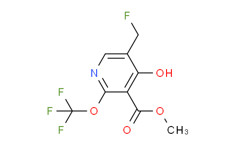 Methyl 5-(fluoromethyl)-4-hydroxy-2-(trifluoromethoxy)pyridine-3-carboxylate