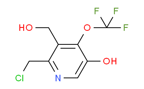 2-(Chloromethyl)-5-hydroxy-4-(trifluoromethoxy)pyridine-3-methanol