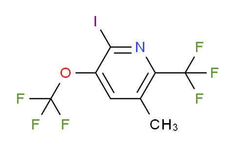 AM211834 | 1804364-03-1 | 2-Iodo-5-methyl-3-(trifluoromethoxy)-6-(trifluoromethyl)pyridine