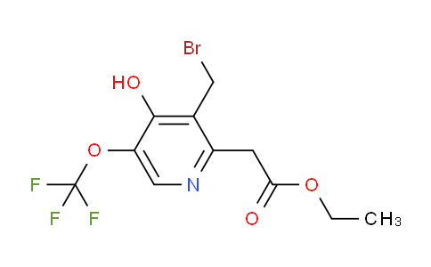 AM211841 | 1804829-83-1 | Ethyl 3-(bromomethyl)-4-hydroxy-5-(trifluoromethoxy)pyridine-2-acetate