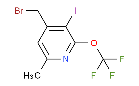 4-(Bromomethyl)-3-iodo-6-methyl-2-(trifluoromethoxy)pyridine