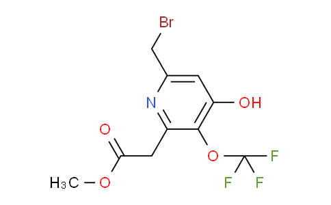 AM211866 | 1806266-31-8 | Methyl 6-(bromomethyl)-4-hydroxy-3-(trifluoromethoxy)pyridine-2-acetate