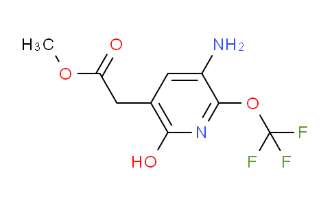 AM21187 | 1804600-52-9 | Methyl 3-amino-6-hydroxy-2-(trifluoromethoxy)pyridine-5-acetate