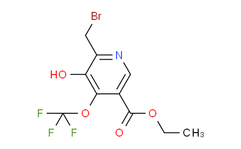 AM211871 | 1806735-20-5 | Ethyl 2-(bromomethyl)-3-hydroxy-4-(trifluoromethoxy)pyridine-5-carboxylate