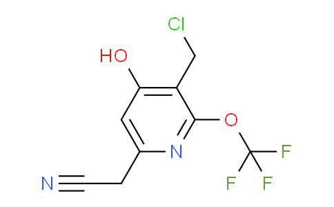 AM211874 | 1804833-37-1 | 3-(Chloromethyl)-4-hydroxy-2-(trifluoromethoxy)pyridine-6-acetonitrile