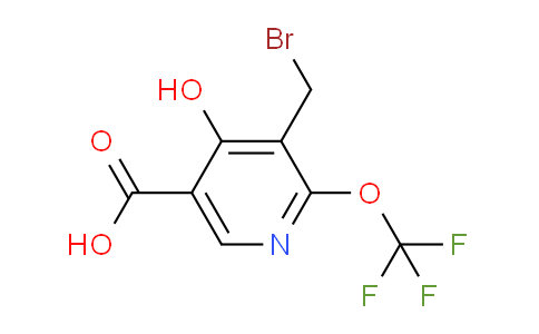 AM211875 | 1806024-92-9 | 3-(Bromomethyl)-4-hydroxy-2-(trifluoromethoxy)pyridine-5-carboxylic acid