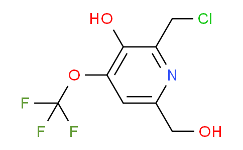 AM211878 | 1804481-02-4 | 2-(Chloromethyl)-3-hydroxy-4-(trifluoromethoxy)pyridine-6-methanol