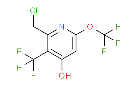 AM211884 | 1804792-57-1 | 2-(Chloromethyl)-4-hydroxy-6-(trifluoromethoxy)-3-(trifluoromethyl)pyridine