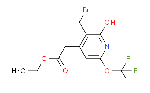 AM211887 | 1806266-60-3 | Ethyl 3-(bromomethyl)-2-hydroxy-6-(trifluoromethoxy)pyridine-4-acetate