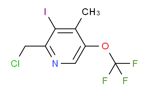 AM211897 | 1806232-15-4 | 2-(Chloromethyl)-3-iodo-4-methyl-5-(trifluoromethoxy)pyridine
