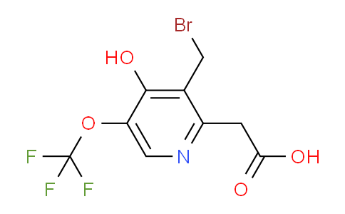 AM211899 | 1804828-73-6 | 3-(Bromomethyl)-4-hydroxy-5-(trifluoromethoxy)pyridine-2-acetic acid