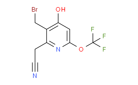 AM211903 | 1804827-19-7 | 3-(Bromomethyl)-4-hydroxy-6-(trifluoromethoxy)pyridine-2-acetonitrile