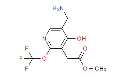 AM211904 | 1806135-33-0 | Methyl 5-(aminomethyl)-4-hydroxy-2-(trifluoromethoxy)pyridine-3-acetate