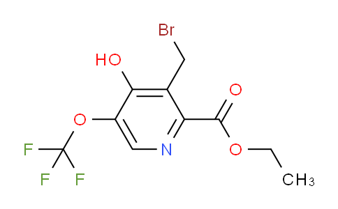 AM211916 | 1804635-04-8 | Ethyl 3-(bromomethyl)-4-hydroxy-5-(trifluoromethoxy)pyridine-2-carboxylate