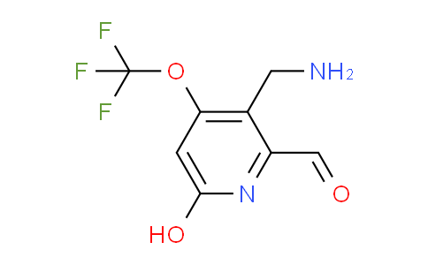 3-(Aminomethyl)-6-hydroxy-4-(trifluoromethoxy)pyridine-2-carboxaldehyde