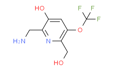 2-(Aminomethyl)-3-hydroxy-5-(trifluoromethoxy)pyridine-6-methanol