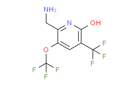 AM211974 | 1804822-92-1 | 2-(Aminomethyl)-6-hydroxy-3-(trifluoromethoxy)-5-(trifluoromethyl)pyridine