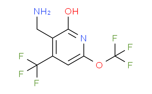 3-(Aminomethyl)-2-hydroxy-6-(trifluoromethoxy)-4-(trifluoromethyl)pyridine