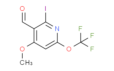 2-Iodo-4-methoxy-6-(trifluoromethoxy)pyridine-3-carboxaldehyde