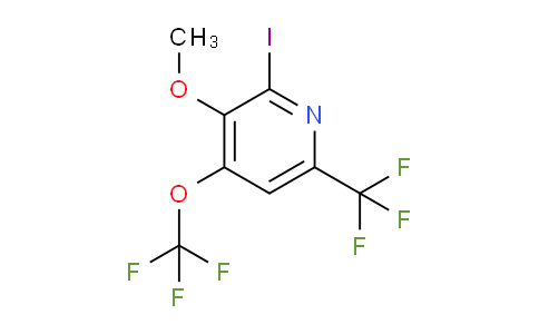 AM212009 | 1804799-18-5 | 2-Iodo-3-methoxy-4-(trifluoromethoxy)-6-(trifluoromethyl)pyridine