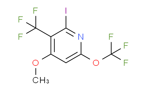 AM212010 | 1806723-94-3 | 2-Iodo-4-methoxy-6-(trifluoromethoxy)-3-(trifluoromethyl)pyridine