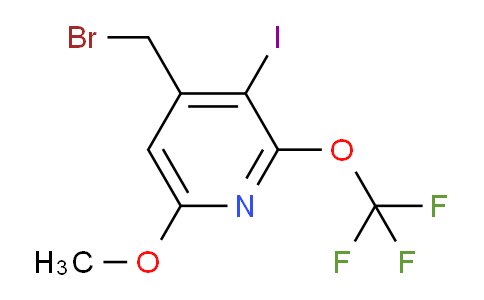 4-(Bromomethyl)-3-iodo-6-methoxy-2-(trifluoromethoxy)pyridine