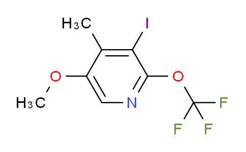 AM212042 | 1804798-64-8 | 3-Iodo-5-methoxy-4-methyl-2-(trifluoromethoxy)pyridine