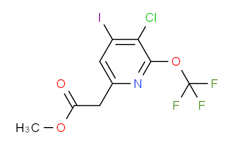 AM21205 | 1806163-76-7 | Methyl 3-chloro-4-iodo-2-(trifluoromethoxy)pyridine-6-acetate
