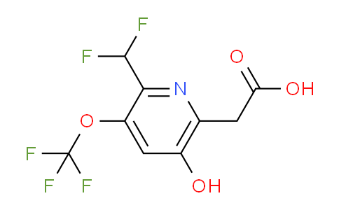 AM212065 | 1804798-03-5 | 2-(Difluoromethyl)-5-hydroxy-3-(trifluoromethoxy)pyridine-6-acetic acid