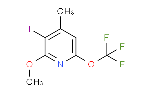 3-Iodo-2-methoxy-4-methyl-6-(trifluoromethoxy)pyridine