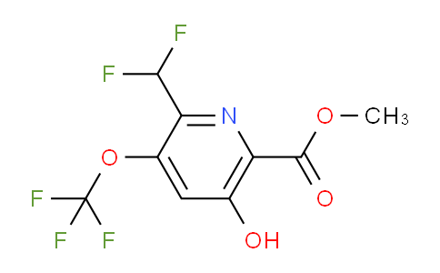 AM212071 | 1806746-20-2 | Methyl 2-(difluoromethyl)-5-hydroxy-3-(trifluoromethoxy)pyridine-6-carboxylate