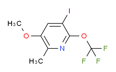 3-Iodo-5-methoxy-6-methyl-2-(trifluoromethoxy)pyridine
