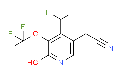 AM212084 | 1806048-49-6 | 4-(Difluoromethyl)-2-hydroxy-3-(trifluoromethoxy)pyridine-5-acetonitrile