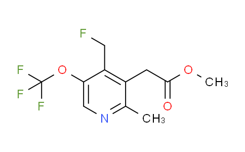 AM21209 | 1361794-52-6 | Methyl 4-(fluoromethyl)-2-methyl-5-(trifluoromethoxy)pyridine-3-acetate