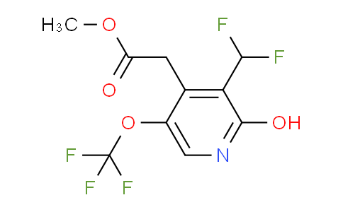 AM212090 | 1804798-14-8 | Methyl 3-(difluoromethyl)-2-hydroxy-5-(trifluoromethoxy)pyridine-4-acetate