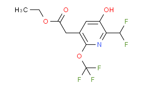 AM212096 | 1806160-72-4 | Ethyl 2-(difluoromethyl)-3-hydroxy-6-(trifluoromethoxy)pyridine-5-acetate