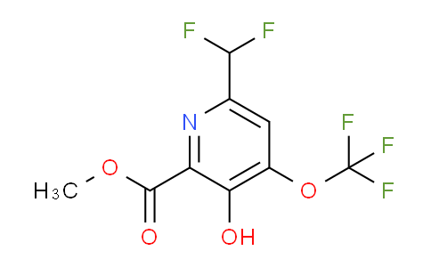 AM212111 | 1804362-56-8 | Methyl 6-(difluoromethyl)-3-hydroxy-4-(trifluoromethoxy)pyridine-2-carboxylate