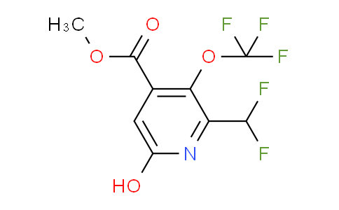 AM212112 | 1804725-80-1 | Methyl 2-(difluoromethyl)-6-hydroxy-3-(trifluoromethoxy)pyridine-4-carboxylate