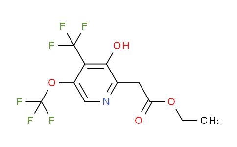 AM212115 | 1806726-91-9 | Ethyl 3-hydroxy-5-(trifluoromethoxy)-4-(trifluoromethyl)pyridine-2-acetate