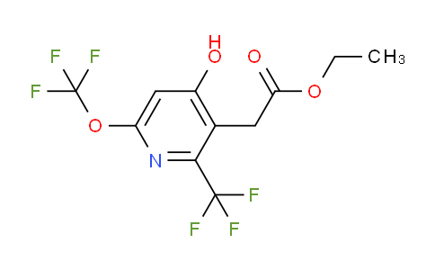 AM212119 | 1804839-31-3 | Ethyl 4-hydroxy-6-(trifluoromethoxy)-2-(trifluoromethyl)pyridine-3-acetate