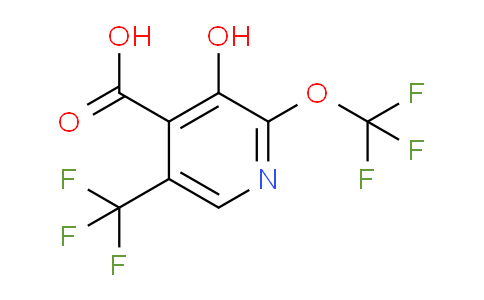 AM212130 | 1804342-97-9 | 3-Hydroxy-2-(trifluoromethoxy)-5-(trifluoromethyl)pyridine-4-carboxylic acid