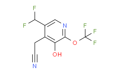 AM212131 | 1804646-39-6 | 5-(Difluoromethyl)-3-hydroxy-2-(trifluoromethoxy)pyridine-4-acetonitrile