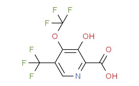 AM212134 | 1804343-12-1 | 3-Hydroxy-4-(trifluoromethoxy)-5-(trifluoromethyl)pyridine-2-carboxylic acid