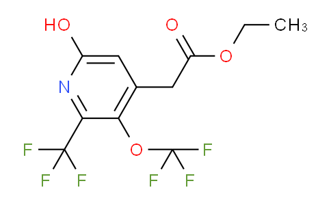 AM212146 | 1804796-40-4 | Ethyl 6-hydroxy-3-(trifluoromethoxy)-2-(trifluoromethyl)pyridine-4-acetate